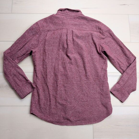 Nike SB Flannel Shirt Mens XL Long Sleeve Button Up Heathered Red - Picture 5 of 10